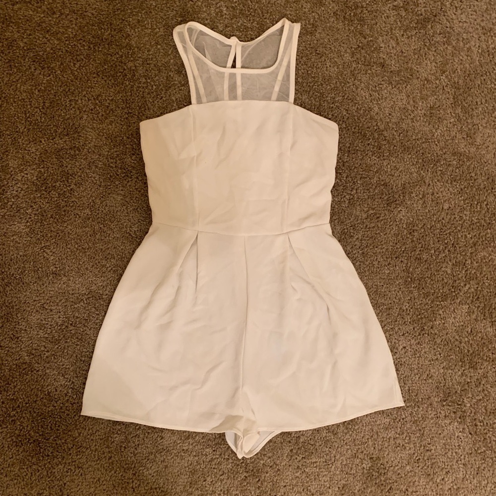 White Romper for spring